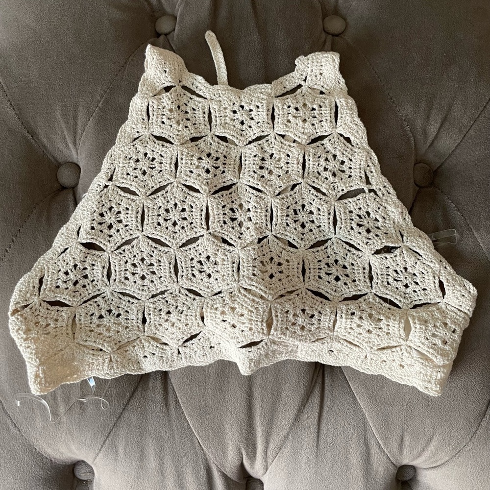 Crochet halter top